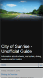 Mobile Screenshot of cityofsunrise.com